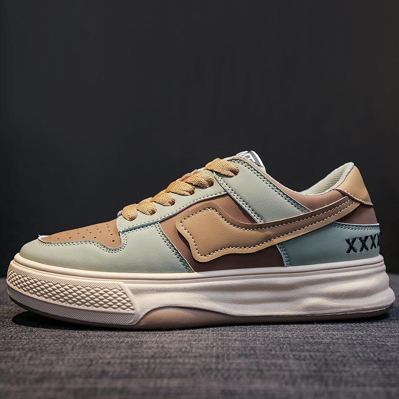 

Маленькие белые туфли женские зимние новые на толстой подошве повседневные спортивные кроссовки Panda в цвет 40