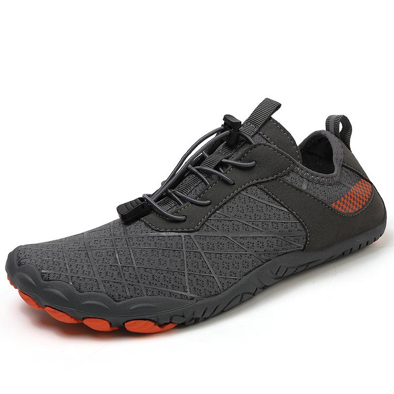 Outdoor creek shoes beach shoes non-slip quick-drying rafting shoes surfing running skipping rope shoes five-finger wading shoes fitness shoes