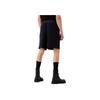 Emporio Armani SS23 Waist Logo Loose Fit Straight Leg Casual Shorts Men shorts Navy-Blue 3R1PZ7-1JHSZ-0920