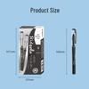M&G ARP50901 0.5mm Black Direct Liquid Gel Pen (12-Count)