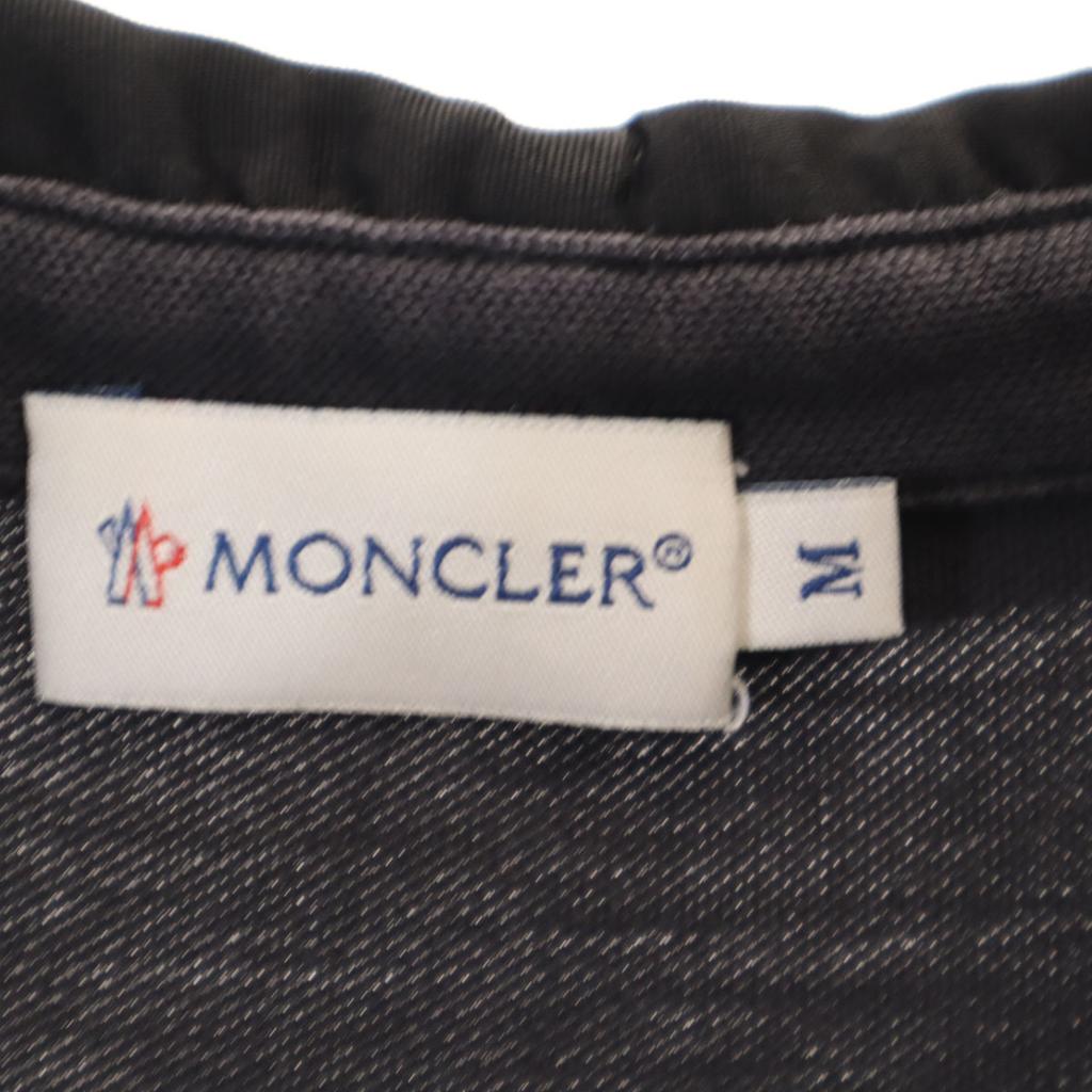 MONCLER Short sleeve Polo shirt M black Women Used