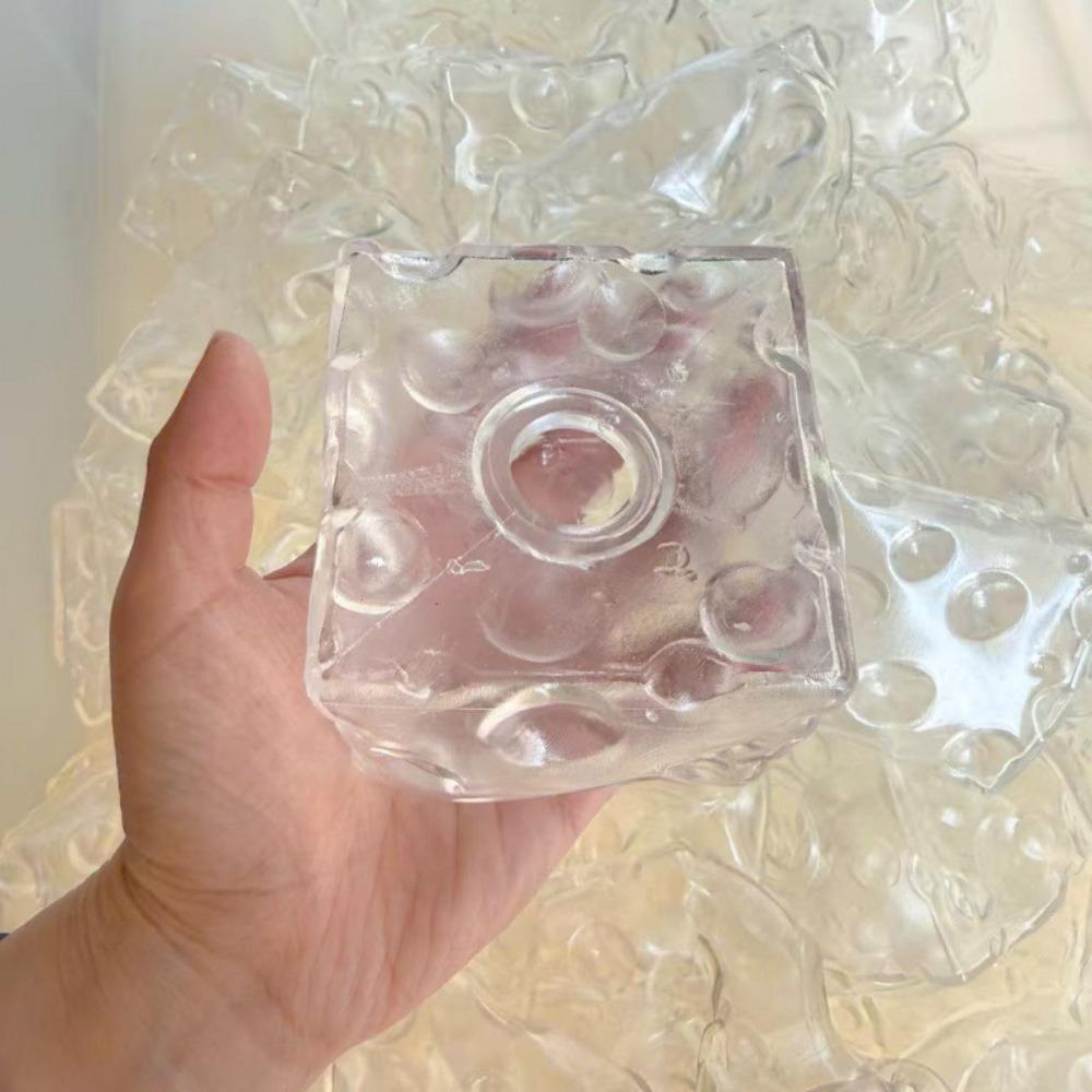 Transparent DIY Empty Ball Skin Cheese Handmade Ball Skin Creative DIY Pressure Ball Kit  Kids Toy