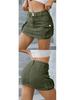 European & American Street Style Low-Waist Slim Fit Solid Color Autumn Skirt for Women