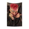 L-lil peeps Flag Rock Music Band Banner HD Printing Tapestry Exhibition, Music Band Fans, Garage Decor