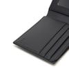 Daks Black Leather Dd Logo Classic Wallet Dbwa4e325bk