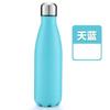 1Pc  European and American Coke Bottles Outdoor Large-capacity Car Sports Water Cups 304 Stainless Steel Vacuum Thermos Cups