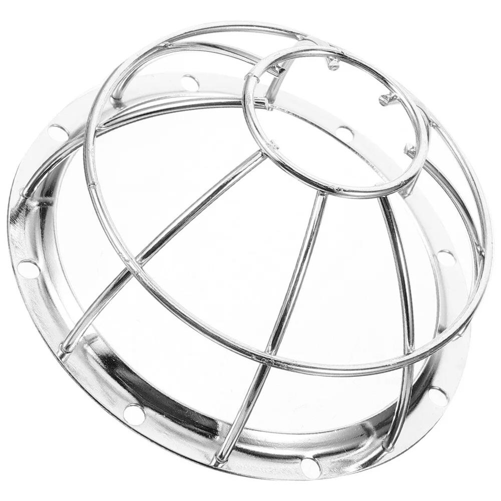 1PC Iron Smoke Detector Protective Cover Sprinkler Cage Bracket Fire Covers#