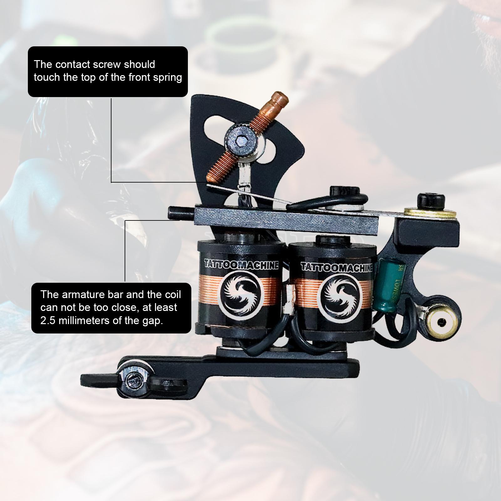 Катушки татуировки машина татуировки шейдер лайнер пистолет двигатель татуировка машина 0 — фото 3