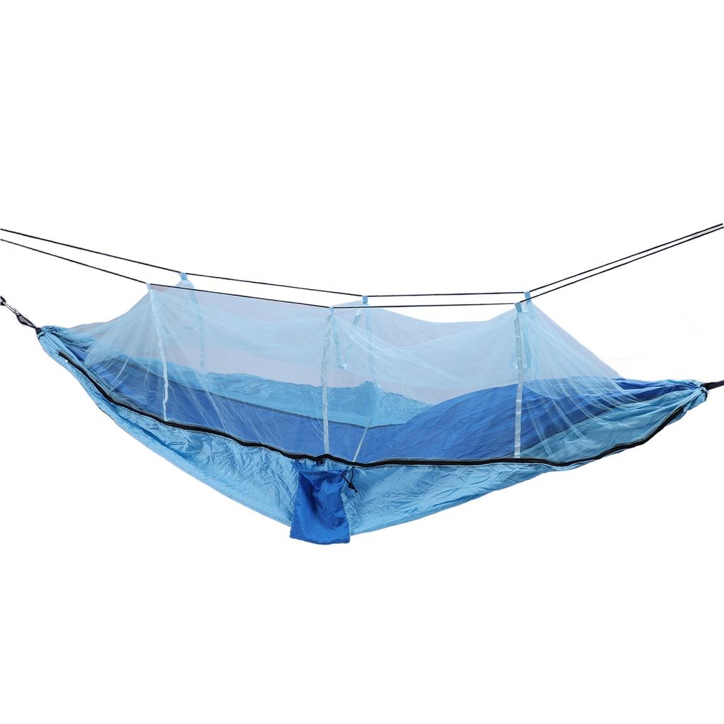 Outdoor Hammock 661lb Load Bearing Lightweight Portable Hammock with Net for Courtyard Camping Picnic