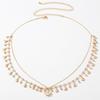 Women's Waist Chain Bohemian Resort Style New Shell Pearl Versatile Body Chain Summer Slim Waist Chain