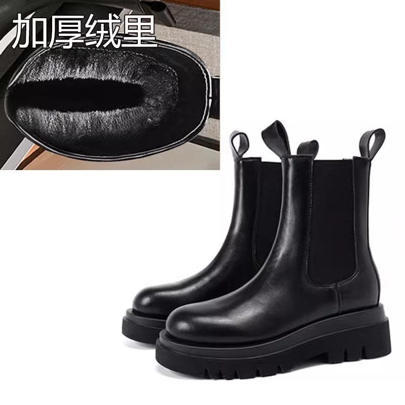 New wool snow boots women's winter velvet thick boots warm Martin boots cotton shoes short boots