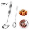 Kitchen Helper for Food Prep 2Pcs 304 Stainless Steel Meatball Maker, Non-Stick Scoop Ice Cream Homemade Meatballs, Versatile Tool Fruit Melon
