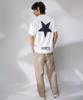 Keonbeoseu Sorona Star Icon T-Shirt Vintage White Mcj785-W70