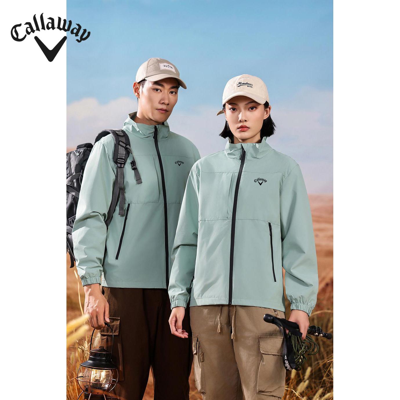 

Callaway Spring and Autumn Embroidery Men s and Women s Zipper Jacket High Quality Business Leisure Outdoor Sports Jacket Couple jacket M чёрный