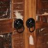 Bathroom Cabinet Made of Solid Reclaimed Wood and Engineered Wood