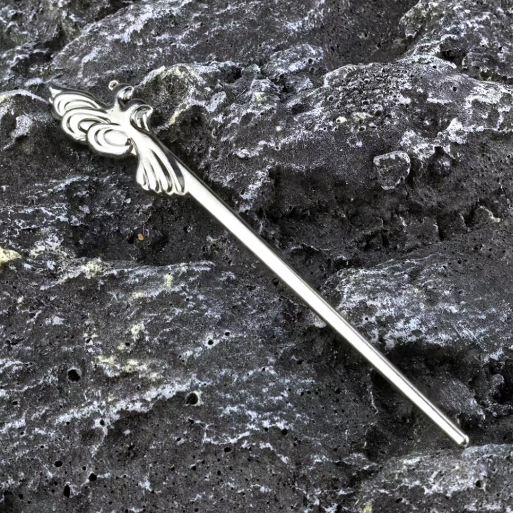 Metal Anime Maomao Same Style Silvery Premium Hair Pin Exclusive Design The Apothecary Diaries Creative Accessories Headwear