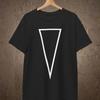 Upside Down Triangle T Shirt | Minimalist Gemoetric