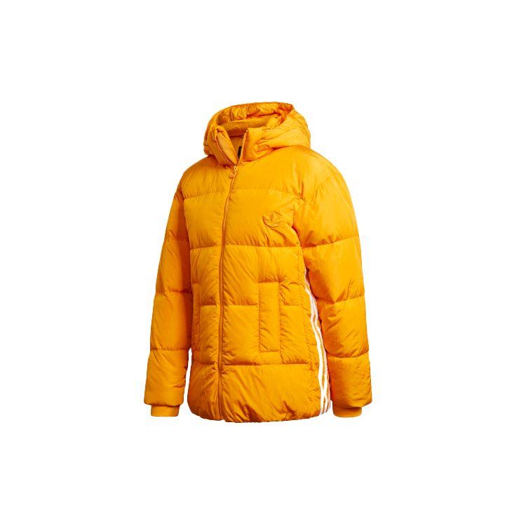 Adidas Женская пуховая куртка Originals с тремя полосками, золотая GD2518 34