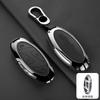 Zinc Alloy Leather Car Key Cover, For Hyundai Kona Ev Grandeur Gn7 Ioniq 6  , Protected Keychain Bag, Car Accessories