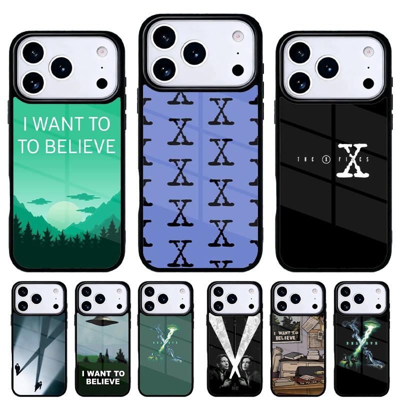 The X Files TV Series Bumper Phone Case for iPhone 17 Air 16e 15 14 13 Pro Max Back Cover for 12 11 Pro Coque