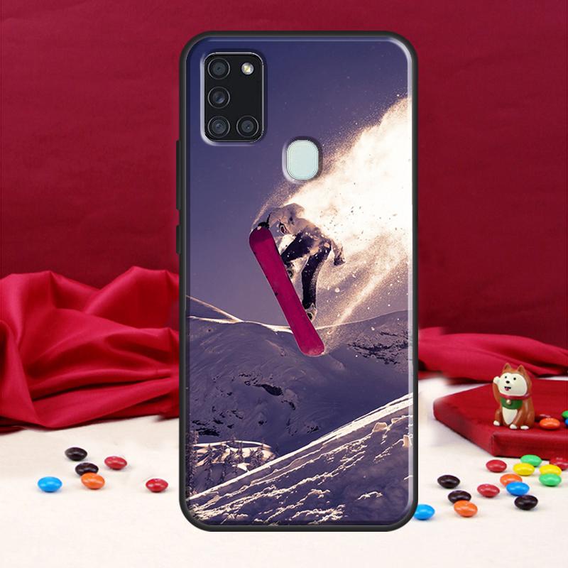 Sport Snowboarden Hülle Für Samsung Galaxy A34 A54 A14 A12 A52 A22 A32 A42 A72 A13 A33 A53 A50 A51 A71 Coque