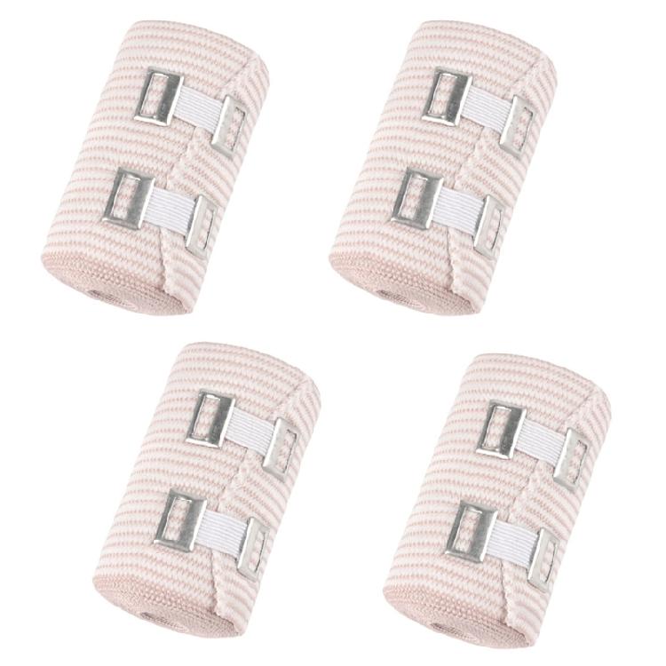 Elastic Compression Bandage Wrap with Hook for Arm, Leg Sprains, Ankle, Wrist