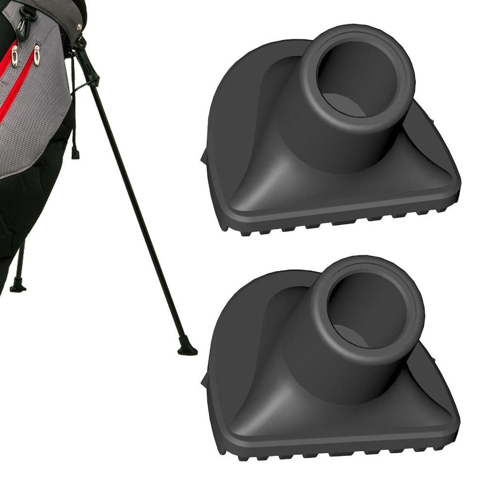 

2Pcs Mat Universal Golf Bag Stand Golf Bag Feet Replacement Rubber Feet