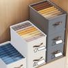1PC Clothing and Toy Storage Box, Foldable Dustproof Storage Cabinet, Bedroom Odorless Storage Cabinet