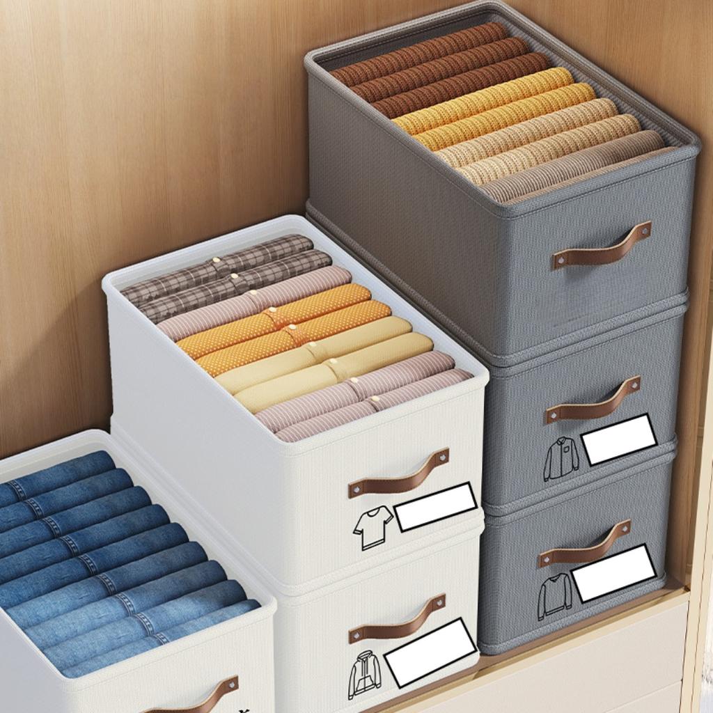 1PC Clothing and Toy Storage Box, Foldable Dustproof Storage Cabinet, Bedroom Odorless Storage Cabinet