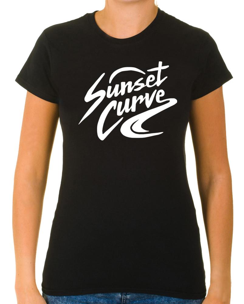 Sunset Curve Julie And The Phantoms Woman short 3/4 sleeve T shirt K954 S