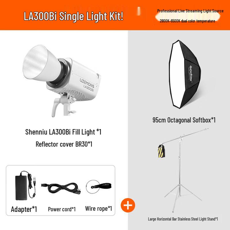 Godox LA300Bi Bi-Color LED Video Light LA300BI