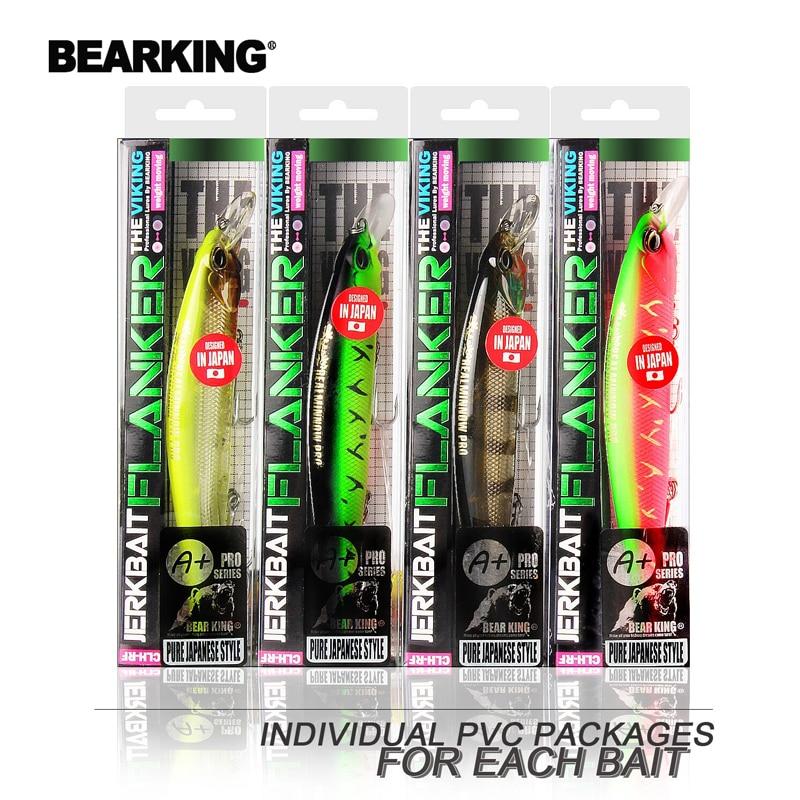 BEARKING 120mm 18g Sp Jerkbaits Popular Model Fishing Lures Hard Bait Different Colors For Choose Minnow Quality Professional Minnow