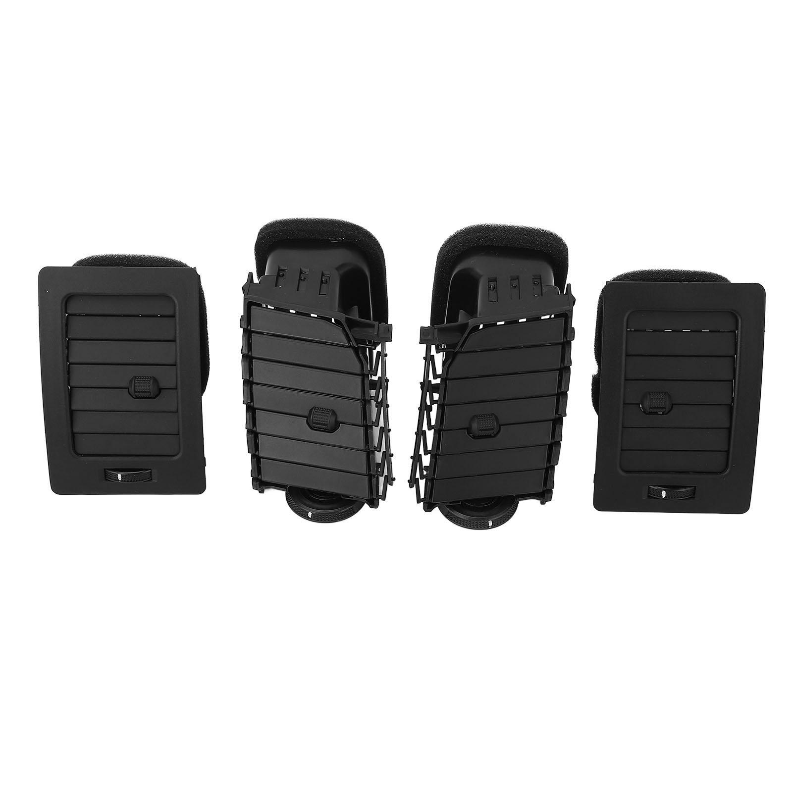 

Комплект из 4 штук передних дефлекторов кондиционера: центральный дефлектор на приборную панель и боковые решетки воздуховодов для Vigo 2005-2015