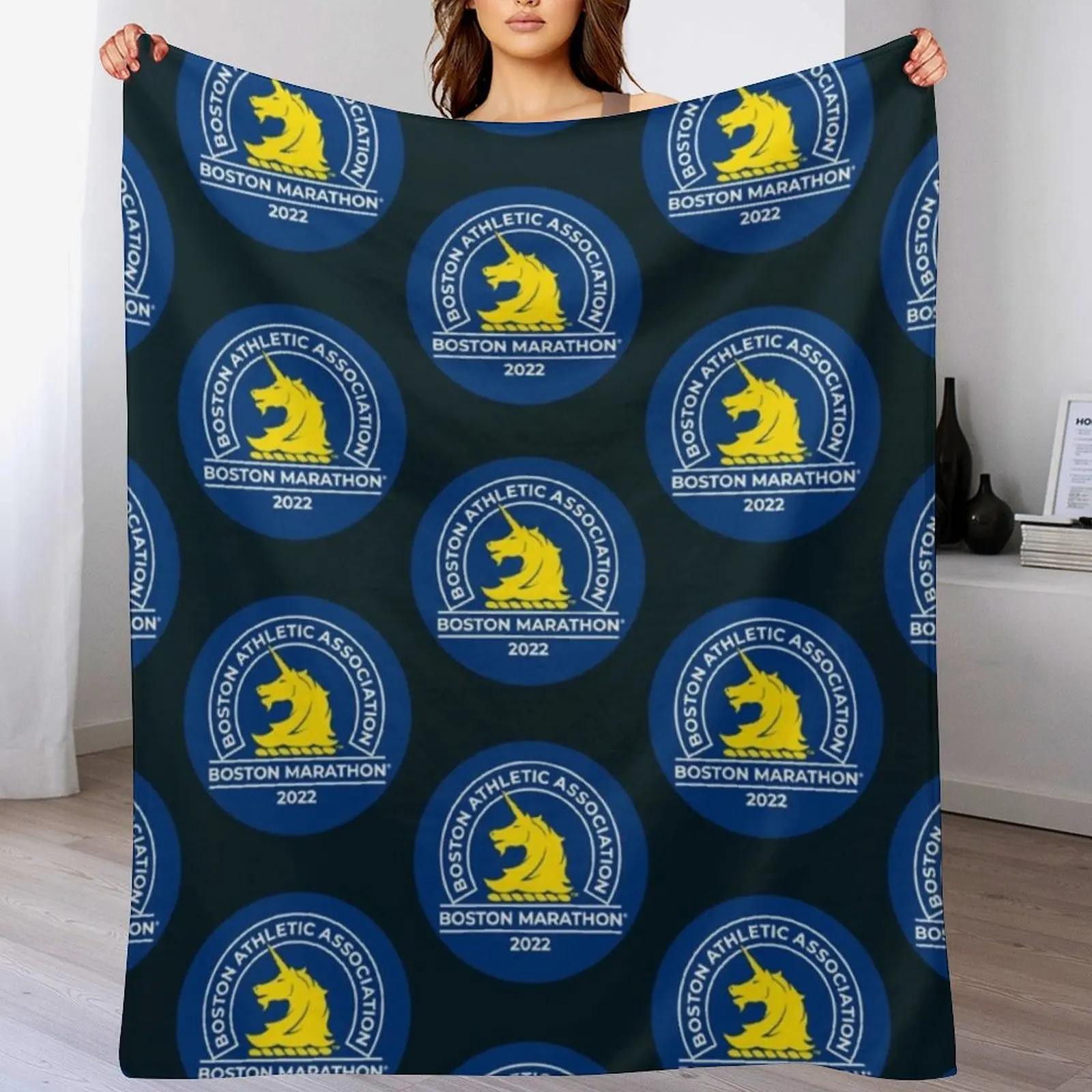 

Boston Marathon 5 Throw Blanket Foldable Soft Warm Blanket for Outdoor Use 102x76cm(40x30in)