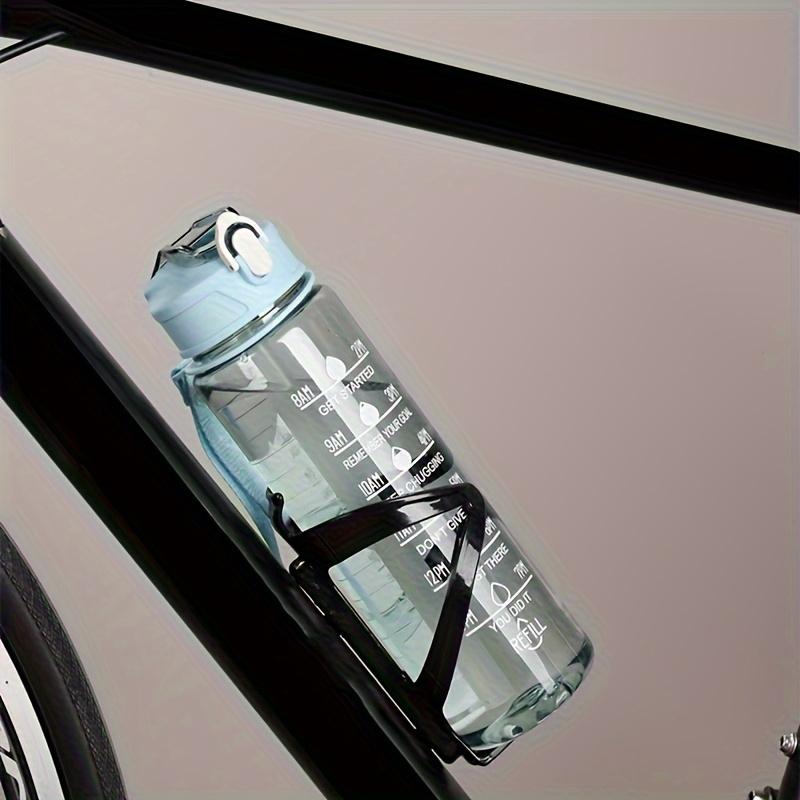 750ml Large Capacity Sports Water Bottle Leak Proof Plastic Drinking Cup With Time Scale Suitable For Travel Fitness Sports