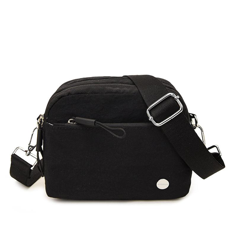 

Городская простая повседневная и модная одноплечевая сумка-кроссбоди, легкая нейлоновая маленькая квадратная сумка