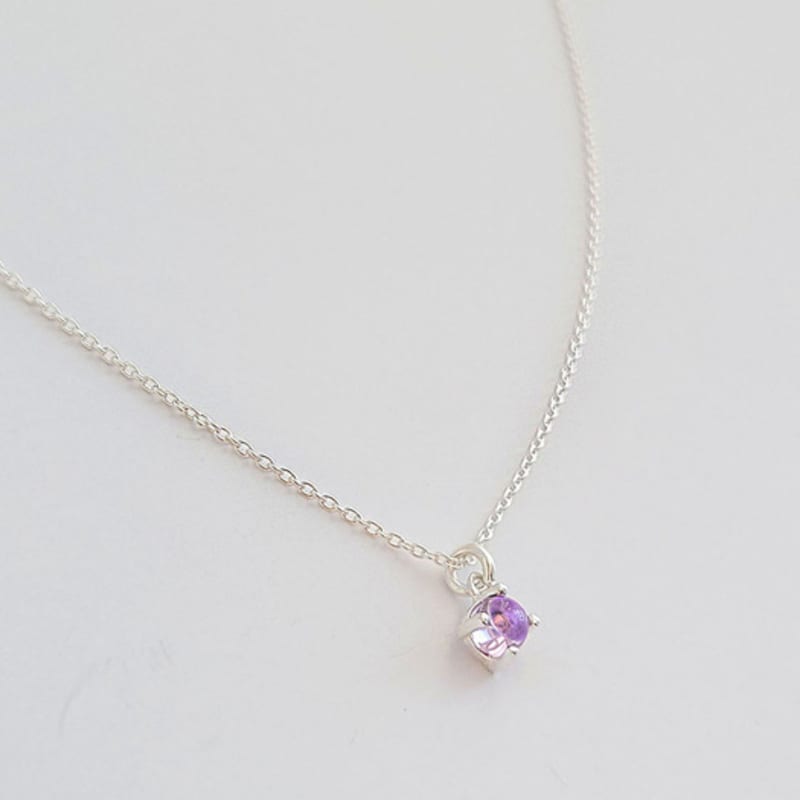BSWAN Rose Silver Gold Necklace