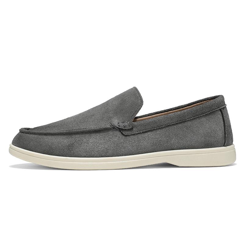 Lazy Shoes Male Loafers Non-Slip Outdoor Fashion Men'S Casual Shoes Comfortable Walking Sneakers Breathable Flats Driving Shoes