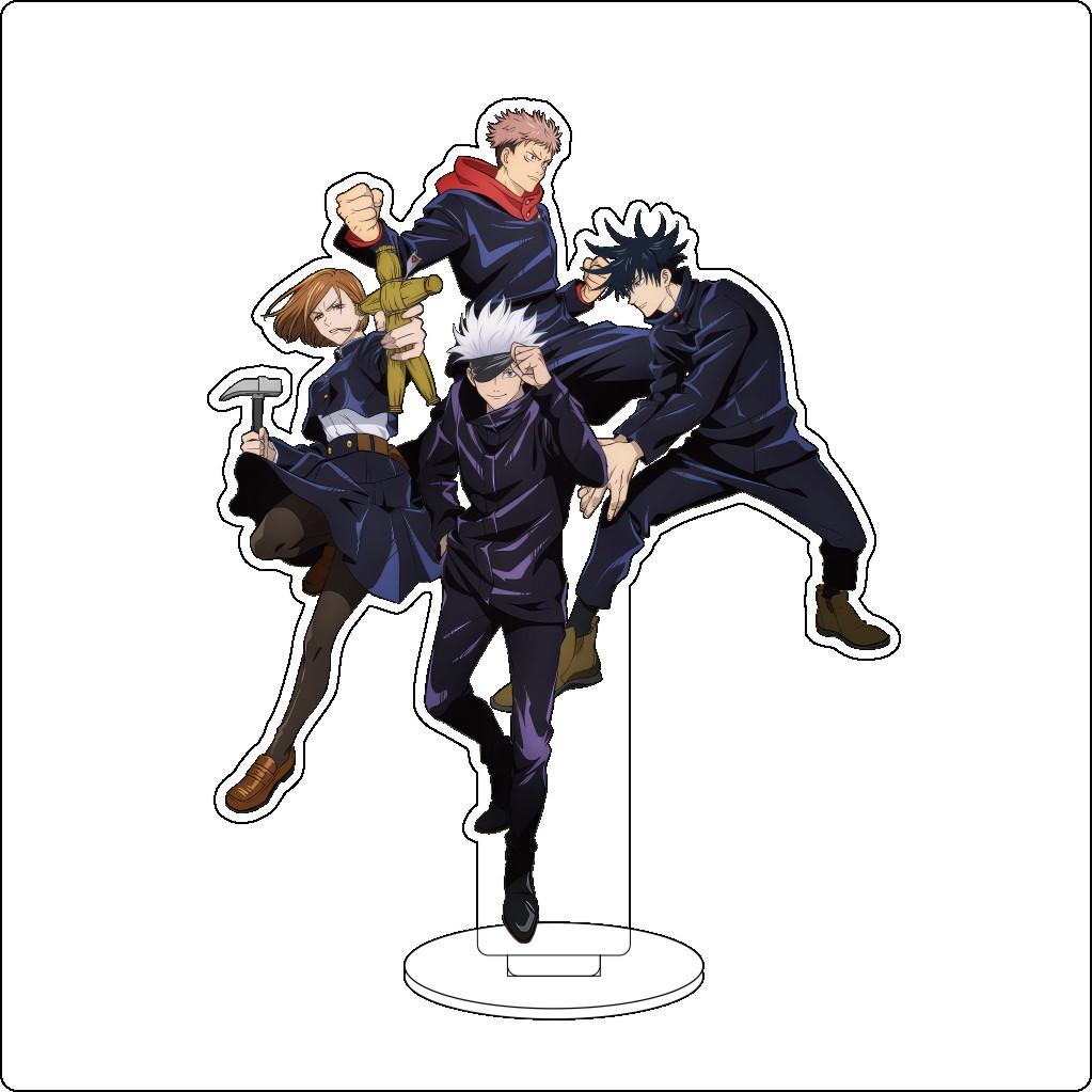 16CM Anime Cosplay Acrylic Stand Ornaments Gojo Satoru Geto Suguru Okkotsu Yuta Figure Stand Halloween Gifts