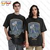 Battlestar Galactica Battleaxe Badge  Oversized T-Shirt YNC4