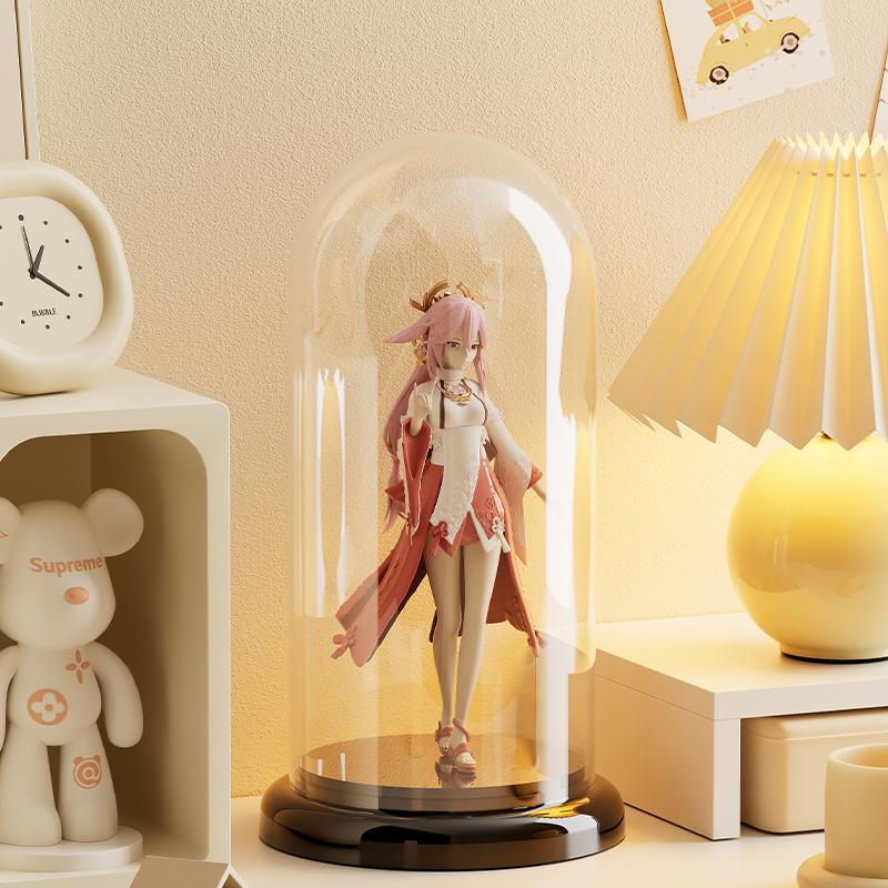 UFORU Blind box display rack storage box collector with transparent single doll model small ornaments hand cabinet