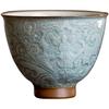 Geprägte gedrehte Ast Lotus Teetasse Keramik Teetasse Einzelhaushalt Teetasse Kung Fu Teeset Meistertasse