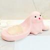 Soap Box Rabbit Soap Dish Cute Bathroom Decor Organizer Long Eared Rabbit Soap Holder  Kitchen