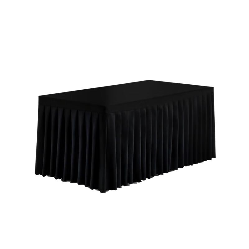 Ansellure Polyester Table Skirt Cloth
