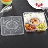 Disposable 4-Compartment Meal Box Set