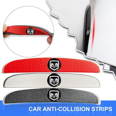 4pcs Car Door Anti-Collision Strip Rearview Mirror Protection Sticker for Journey Ram 1500 Dart Dakota Durango Challeager NITRO SRT Charger