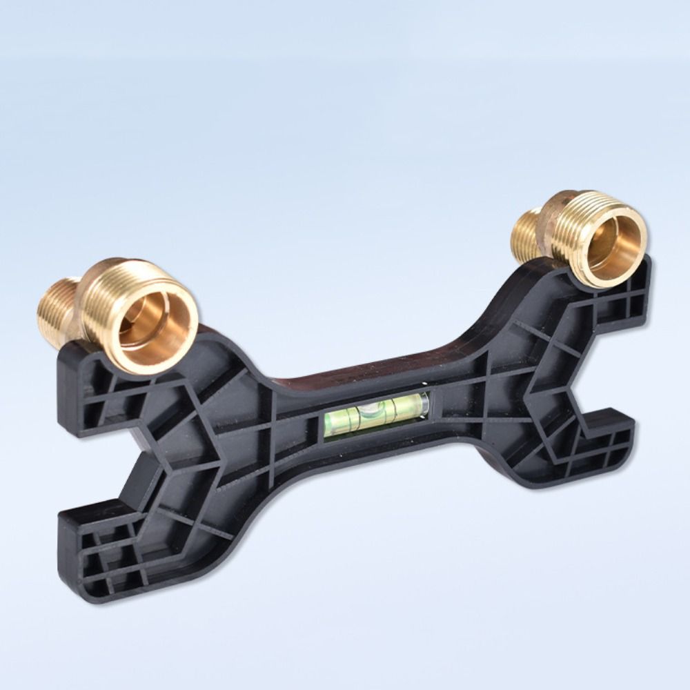 

Легкий душевой ключ Пластиковый гаечный ключ для крана Высокой плотности Двусторонний ключ Ванная комната чёрный