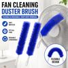 Flexible Fan Cleaning Brush, Multifunctional Dust Removal Brush, Soft Brush Head Deep Into Dead Corners,efficient Dust Removal Household Cleaning Tool