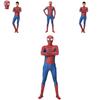 High Quality Spiderman Raimi Zentai Suit With Conceal Back Zipper And See-through Eyes