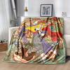 1 pezzo Disney Aurora La Bella Addormentata Coperta Decorativa per la Casa Morbida Coperta per Divano, Letto, Auto, Viaggio, Campeggio
